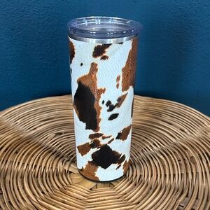 Cow Print Swig Tumbler with Lid